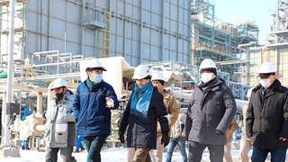 Рабочая группа изучила прогресс выполняемых пусконаладочных работ завода Uzbekneftegaz GTL