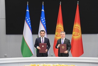 Главы внешнеполитических ведомств Узбекистана и Кыргызстана подписали программу сотрудничества