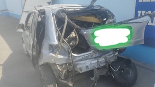 Фарғонадаги заправкада Matizʼга ўрнатилган газбаллони портлаб кетди