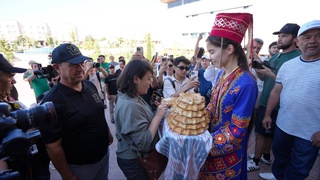 Нукуc встретил участников международного автопробега «Визит на Арал»