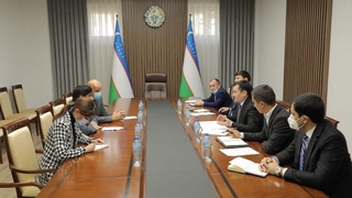 Transport vazirligida BAA elchisi bilan uchrashuv boʻlib oʻtdi