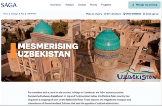 Ҳамкорӣ дар соҳаи туризм байни Ўзбекистон ва Бритониёи Кабир вусъат меёбад