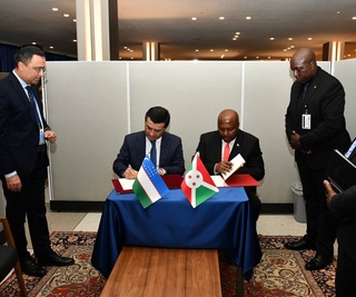 Ўзбекистон Бурунди билан дипломатик муносабатлар ўрнатди