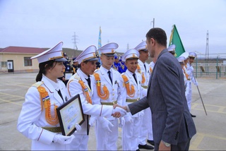 Юные пограничники Канимехского района Навоийской области вышли в финал республиканского этапа военно-спортивного состязания