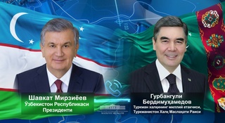 The National Leader of the Turkmen People congratulates the President of Uzbekistan