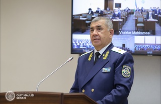 Ўзбекистон Республикаси Бош прокурорининг ҳисоботи эшитилди
