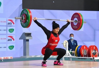 Муаттар Набиева Олимпиада рекордини ўрнатди