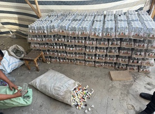 3 та вилоятда қўлбола алкоголь маҳсулотлари ишлаб чиқараётган яширин цехлар аниқланди