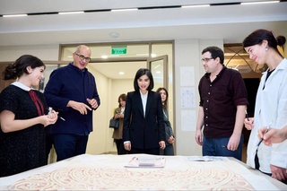 Ташкентте «Naqsh» өнерментшилик мектеби ашылды