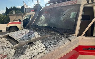 Исроилнинг зарбасидан сўнг Ливан жанубида Қизил хоч жамияти ходимлари яраланди