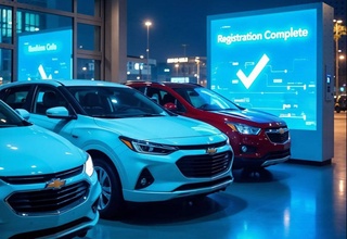 Теперь новое транспортное средство можно зарегистрировать онлайн