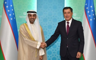 Владимир Норов провел встречу с генсеком Совета сотрудничества государств стран Залива