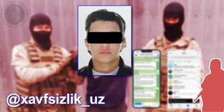 Халқаро террористик ташкилот сафига қўшилишга хайрихоҳ бўлган фуқаро жазога тортилди