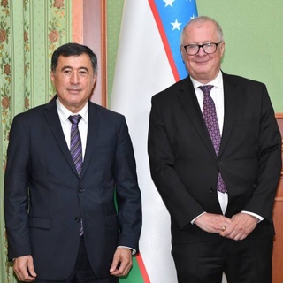 Владимир Норов Германия элчисини қабул қилди