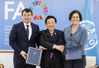 Визит делегации Минсельхоза Узбекистана в Рим: ряд переговоров и открытие лаунж-зоны «Узбекистан» в штаб-квартире ФАО