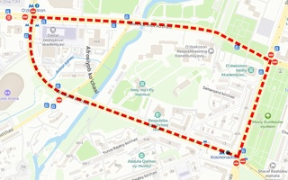 Марафон муносабати билан пойтахтимиздаги бир неча кўчалар вақтинча ёпилади