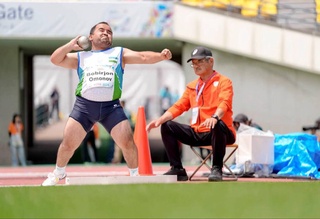 Бабур Оманов Пара жеңил атлетика бойынша жәҳән чемпионатында гүмис медалға ийе болды