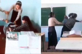 В Кашкадарье между учителем и школьницей произошла драка