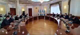 Абдулазиз Камилов Қозоғистон Ташқи ишлар вазири Мухтар Тлеуберди билан учрашди