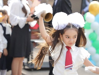 The "First bell" rang in Tashkent schools