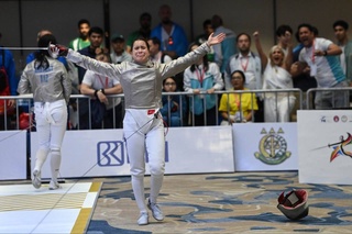 Фернанда Эррера принесла Узбекистану бронзовую медаль на чемпионате Азии по фехтованию