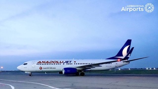 AnadoluJet Airline has connected Ankara and Tashkent with direct flights