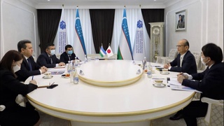 Министр ИКТ встретился с Послом Японии в Узбекистане