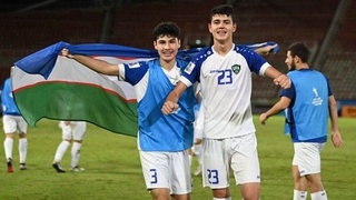 Футбол бўйича Ўзбекистон ўсмирлар терма жамоаси жаҳон чемпионати йўлланмасини қўлга киритди