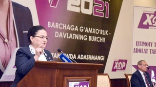 Мақсуда Ворисова бо интихобкунандагони Қашқадарё вохӯрд