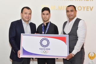 Oyog'ida rasm chizgan bola bokschilarimiz bilan Tokio Olimpiadasiga boradi