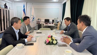 Representatives of the SCO Center for People's Diplomacy visited the republican school "Barkamol Avlod"