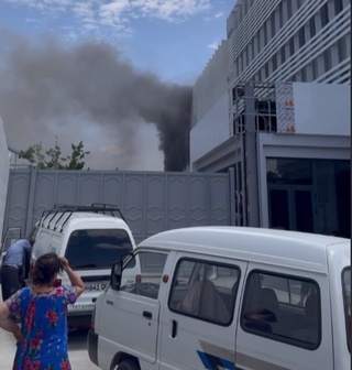 Buxorodagi omborda yongʻin sodir boʻldi