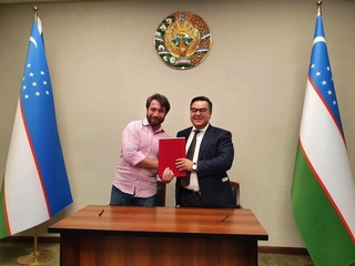 "Ўзбеккино" Россиянинг  "Спутник Восток Продакшн"  кинокомпанияси билан ҳамкорлик меморандумини имзолади