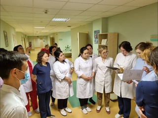 Специалисты Центра здоровья матери и ребенка и его филиалов прошли обучение в Санкт-Петербурге