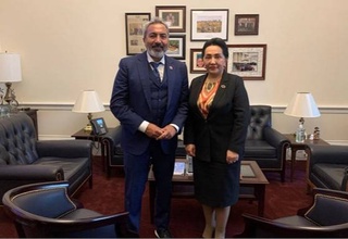 Председатель Сената Танзила Нарбаева встретилась с конгрессменом-демократом Конгресса США Ами Бера