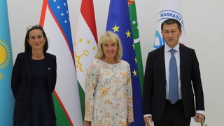 Марказий Осиё халқаро институтида Европа Иттифоқининг Марказий Осиё бўйича махсус вакили билан учрашув бўлиб ўтди