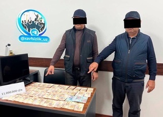 В Сырдарьинской области задержаны сотрудники ОВД, вымогавшие у задержанных более 60 млн сумов
