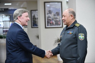 The U.S. delegation visited the Ministry of Defense of the Republic of Uzbekistan