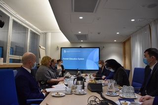 Ўзбекистон делегацияси таълим тажрибаси ўрганиш учун Финляндияга ташриф буюрди