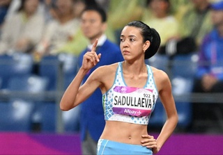 Сафина Садуллаева завоевала серебряную награду чемпионата Азии по легкой атлетике