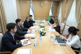 Состоялась встреча с представителями сингапурской компании, работающей над оптимизацией Ташкентского международного аэропорта