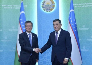 Vladimir Norov received the Ambassador of the Republic of Korea