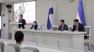 Навоийлик ўқувчилар Финляндияга ўқиш учун юборилди