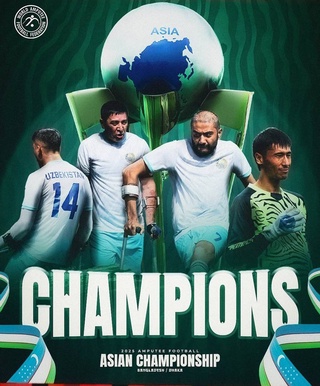 Сборная Узбекистана по футболу среди ампутантов - чемпион Азии!