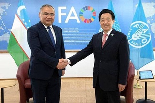 Министр сельского хозяйства Узбекистана и гендиректор ФАО провели переговоры