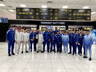 Боксчиларимиз Руминияга халқаро турнирда иштирок этиш учун жўнаб кетди