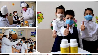 В Узбекистане массовой дегельминтизацией будет охвачено более 6,5 млн детей