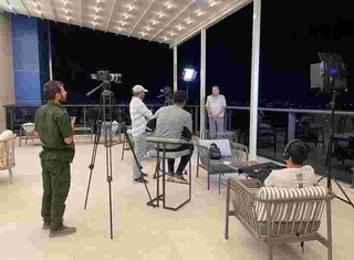 Янги марказ ҳақида фильм суратга олинмоқда