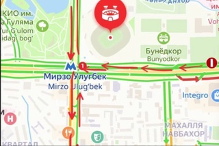 Futbol munosabati bilan Toshkentdagi ayrim ko‘chalar vaqtincha yopiladi