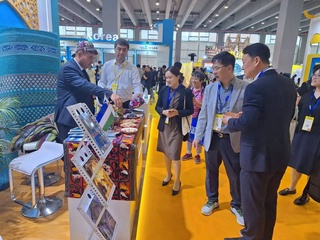 Туристический потенциал Узбекистана демонстрируется на международной выставке в Китае